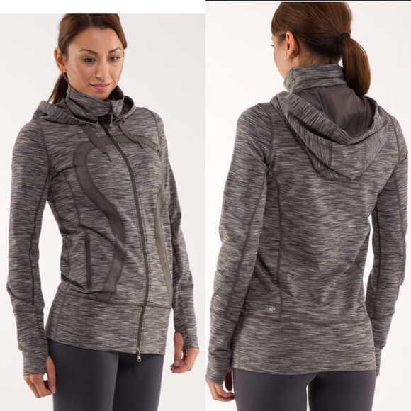 Lululemon in stride jacket 6 space dye wren